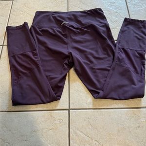 Head purple athletic leggings size M
